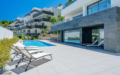 Golf Suites la Sella: Lejlighed, Ejerlejlighed, Blandet Brug, Hotel, Altan