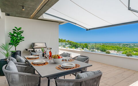 Golf Suites la Sella: Lejlighed, Ejerlejlighed, Blandet Brug, Hotel, Altan