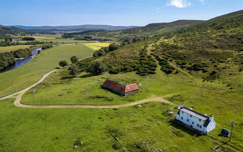 Strathnoon: Græs, Græs-, Økoregion, Almindeligt, Highland, Landskab, Bakke, Landdistrikt, Pasture, Land Lot