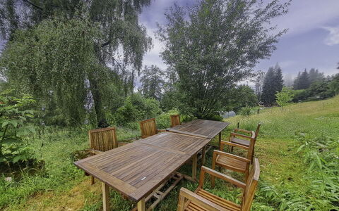 Grafenast: Møbel, Træ, Bord, Udendørs Møbler, Hårdttræ, Udendørs Bord, Have, Bejdse, Stol, Køkken & Spisebord