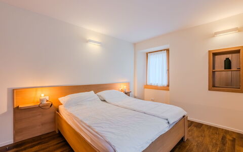 Ca' Alma Dolomia: Indretning, Træ, Gulvbelægning, Etage, Soveværelse, Loft, Seng, Værelse, Sengetøj, Bed Frame