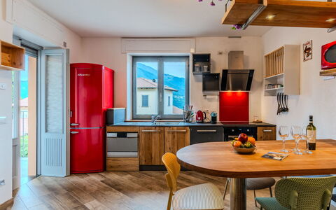 Casa Matilde: Møbel, Indretning, Gulvbelægning, Træ, Køkken, Etage, Loft, Countertop, Værelse, Større Bandage