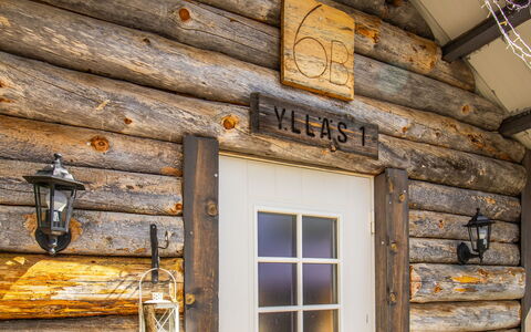 Ylläs 1: Træ, Sommerhus, Hus, Hjem, Dør, Hårdttræ, Garden Bygninger, Bejdse, Bjælkehytte, Planke
