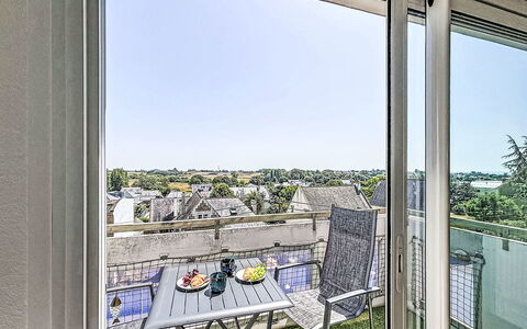 Résidence de la Mer: Lejlighed, Altan, Glas, Aluminium, Dagslys, Penthouselejlighed