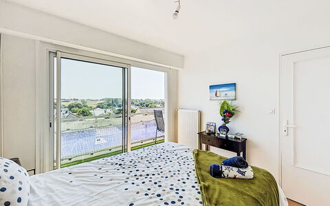 Résidence de la Mer: Lejlighed, Hjem, Seng, Soveværelse, Hotel, Sengetøj, Sengetøj, Sengetøj, Penthouselejlighed, Altan