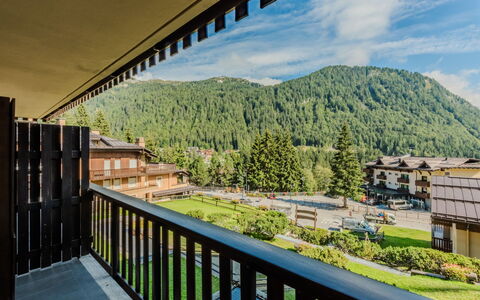 Presanella: Hill Station, Lejlighed, Altan, Dal, Bjerglandsby, Alps, Hotel, Lærk