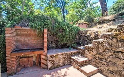 Il Giardino di Lara: Mursten, Have, Stenmur, Skygge, Landscaping, Jord, Backyard, Trappe, Udendørs Struktur, Flise