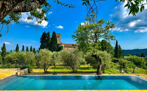Casa All'Erta: Blå, Svømmepøl, Have, Estate, Landscaping, Water Feature, Hacienda, Villa, Mansion, Eco Hotel