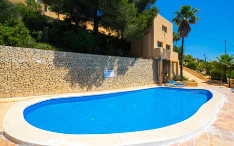 Sol Moraira: Blå, Svømmepøl, Udvej, Udendørs Møbler, Skygge, Hotel, Eco Hotel, Ferieby, Tropics, Villa