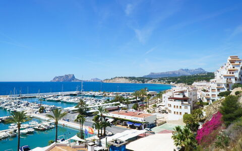 Sol Moraira: Marina, Coastal Og Oceaniske Landskabsformer, Båd, Hav, Kyst, Havn, Vandfartøjer, Udvej, Havn, Ferieby
