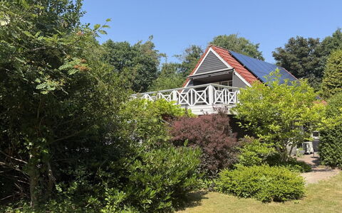 Lonneke - from the Sea: Busk, Hjem, Sommerhus, Have, Skygge, Gård, Stuehus, Lawn, Landscaping, Backyard