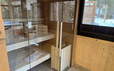 02 Nth054 18E Sup Chalet mit Sauna und Hot Tub 2 e: Hus, Busk, Hjem, Boligområde, Estate, Sommerhus, Hacienda, Gård, Skygge, Lawn