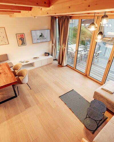 Chalet Nr. 2 mit 3 Schlafzimmern und Sauna