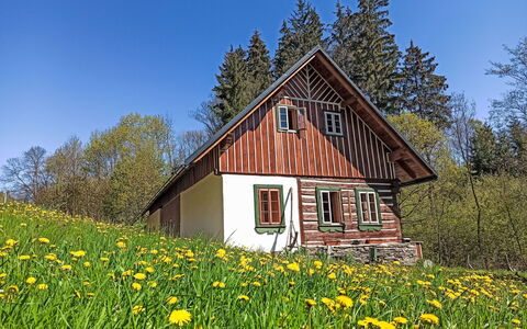 U Kazíků: Træ, Græs, Bygning, Hus, Hjem, Sommerhus, Tag, Landdistrikt, Land Lot