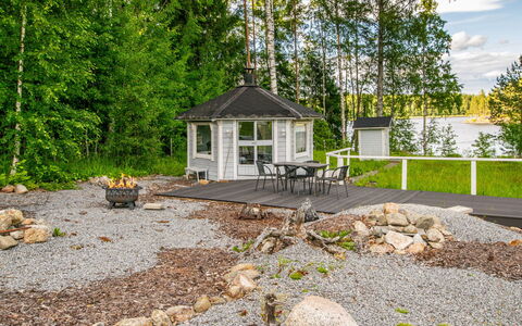 Koivuranta: Sommerhus, Garden Bygninger, Udendørs Struktur, Gazebo, Have, Pavilion, Landscaping, Gård, Skur