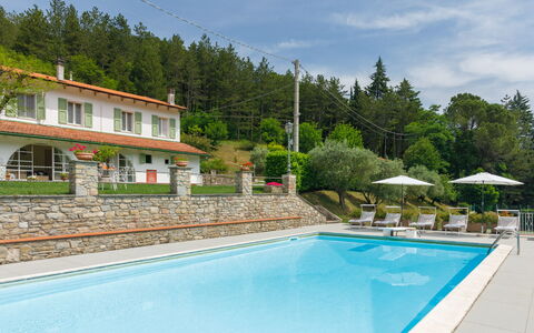 La Villa Dina 10: Svømmepøl, Udvej, Eco Hotel, Hotel, Hacienda, Villa, Udendørs Møbler, Thermae