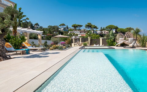 Villa Callari 6+2: Svømmepøl, Udvej, Eco Hotel, Fritid, Landscaping, Skygge, Have, Estate, Udendørs Møbler, Hotel