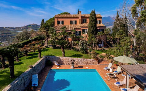 Villa la Cicaliera 10: Blå, Boligområde, Svømmepøl, Udvej, Menneskelig Bosættelse, Estate, Eco Hotel, Hacienda, Villa