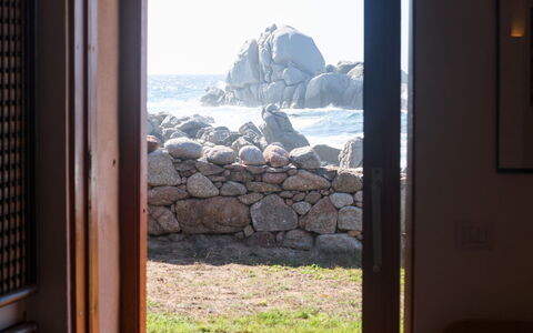 Villa Portobello 10+2: Hav, Ocean, Kyst, Home Dør, Sollys, Glas, Bejdse, Hårdttræ, Skygge, Dagslys