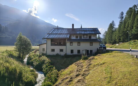 Ferienwohnung Schof: Bjergrige Landskabsformer, Hus, Bjerg, Bakke, Highland, Bjergkæde, Landskab, Landdistrikt, Hjem, Dal