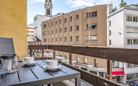 Chesa Zentrum 10B: Lejlighed, Ejerlejlighed, Altan, Hotel