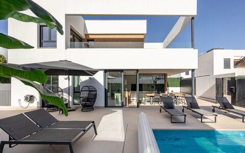 Villa Esencia: Arkitektur, Hjem, Altan, Lejlighed, Skygge, Svømmepøl, Design, Villa, Eco Hotel, Dagslys