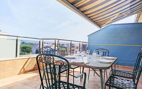 Marina Azul: Møbel, Stol, Bord, Udendørs Møbler, Køkken & Spisebord, Udendørs Bord, Restaurant, Bejdse, Altan, Skygge