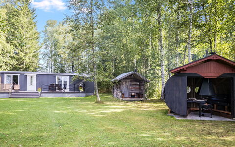 Loppi 601: Træ, Land Lot, Landdistrikt, Hjem, Sommerhus, Garden Bygninger, Bjælkehytte, Skur, Have, Lawn