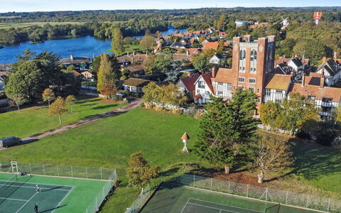 Arc Thorpeness: Træ, Boligområde, City, Landskab, Fugleperspektiv, Kvarter, Hus, Urban Design, Land Lot