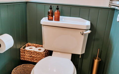Tenterden 602: Toiletbræt, Badeværelse, Toilet, Sanitærarmatur, Vvs, Etage, Flise, Tap, Keramisk