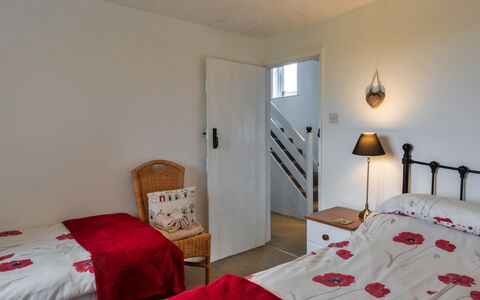 Mucklow, Quinceborough Farm: Møbel, Seng, Væg, Indretning, Soveværelse, Træ, Værelse, Etage, Loft, Gulvbelægning