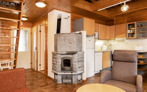 Koli Country Club B 7: Træ, Hjem, Sommerhus, Bjælkehytte, Bejdse, Hårdttræ, Stue, Tømmer, Loft, Planke