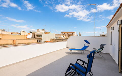 Sole Mare Sicilia: Etage, Lejlighed, Altan, Dagslys, Hotel, Flise
