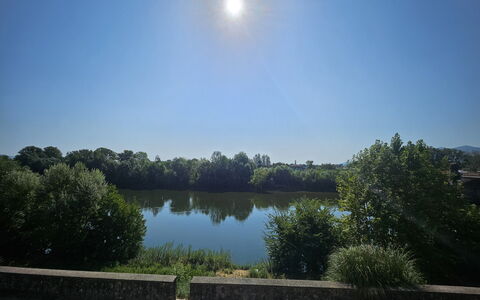 Alla Terrazza sul Fiume: Blå, Vand, Vandressourcer, Krop Af Vand, Natur, Naturligt Miljø, Naturlige Landskab, Vandløb, Vandvej, Bank