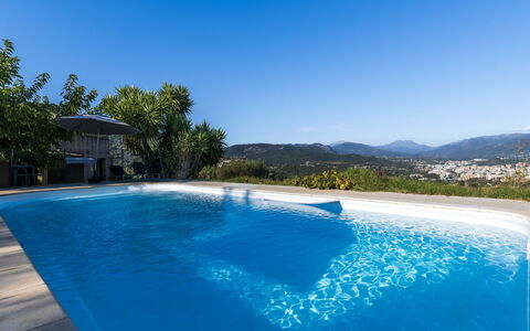 Villa Salario: Blå, Svømmepøl, Vand, Udvej, Fritid, Eco Hotel, Skygge, Tropics, Ferieby, Water Feature