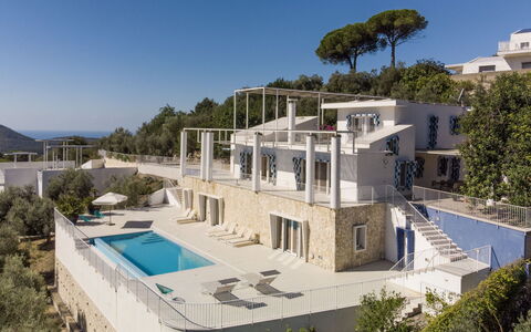Capri: Svømmepøl, Udvej, Hjem, Lejlighed, Estate, Villa, Mansion, Hotel, Ferieby, Altan