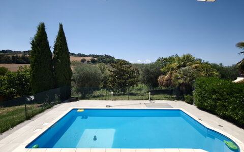 Tenuta Marino - Villa Privata Vista Vigneti con Pi: Svømmepøl, Blå, Udvej, Kompositmateriale, Skygge, Udendørs Møbler, Fritid, Eco Hotel, Backyard, Water Feature