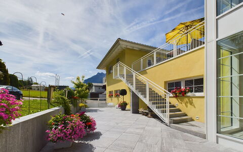 Sonnenpanorama: Hjem, Sommerhus, Hus, Tag, Landdistrikt, Bjælkehytte, Sidespor, Lærk, Stuehus, Estate