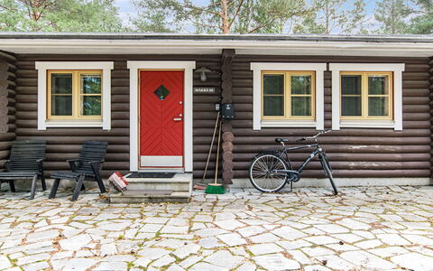 Mäkrä 3: Træ, Sommerhus, Bjælkehytte, Sidespor, Bejdse, Garden Bygninger, Hårdttræ, Skur, Tømmer