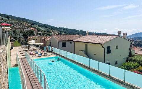 Borgo dei Fiori: Svømmepøl, Kompositmateriale, Udvej, Altan, Fritid, Ferieby, Hegn, Hotel, Eco Hotel, Thermae