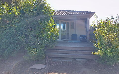 A Casetta: Busk, Land Lot, Have, Sommerhus, Garden Bygninger, Backyard, Landscaping, Skygge, Estate, Gård