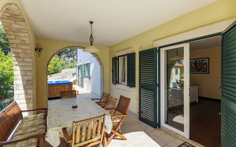 Istria Serenity: Etage, Bejdse, Stueplante, Altan, Hacienda, Home Dør, Veranda, Villa