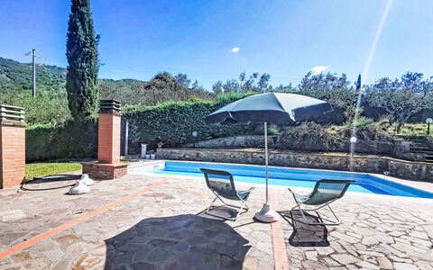 La Villa di Andrea: Svømmepøl, Kompositmateriale, Fritid, Flise, Udvej, Udendørs Møbler, Skygge, Paraply, Water Feature, Flise