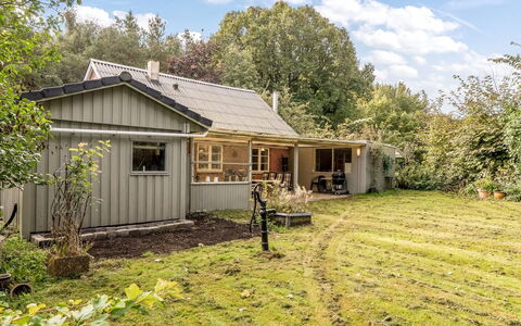 Terese - 200M to the Fjord: Træ, Tag, Busk, Hus, Hjem, Sommerhus, Land Lot, Have, Bunddække