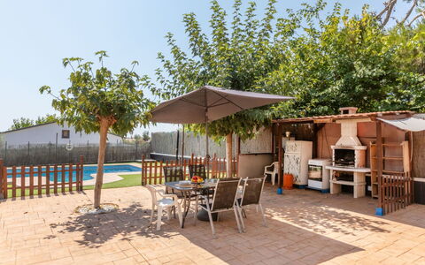 Casa Anchoa: Land Lot, Skygge, Have, Backyard, Udendørs Møbler, Landscaping, Gård, Gårdhave, Udendørs Struktur, Svømmepøl