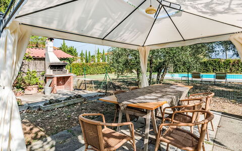 Podere degli Ulivi: Svømmepøl, Udendørs Møbler, Have, Møbel, Udvej, Skygge, Eco Hotel, Backyard, Fritid, Stol