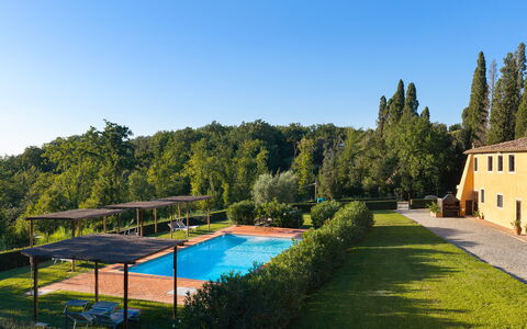Villa Poggio Bellavista 8: Estate, Hacienda, Villa, Eco Hotel, Svømmepøl