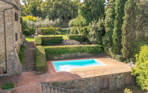 La Casa di Famiglia: Svømmepøl, Udvej, Hotel, Skygge, Villa, Altan, Eco Hotel, Ferieby, Luftfotografering