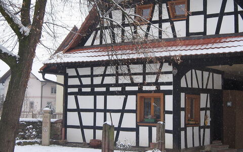 Ichenheim 120: Sne, Vindue, Bygning, Træ, Dør, Træ, Sommerhus, Hus, Plante, Biome