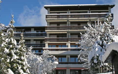 Villars 130: Himmel, Sky, Bygning, Vindue, Verden, Sne, Urban Design, Hus, Kvarter, Træ